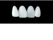 Cod.E20UPPER ANTERIOR : 15x  wax facings-bridges (hollow), MEDIUM, Tapering ovoid, overlapping, (12-22), compatible with solid (not  hollow) wax bridges Cod.S20UPPER ANTERIOR, (12-22)
